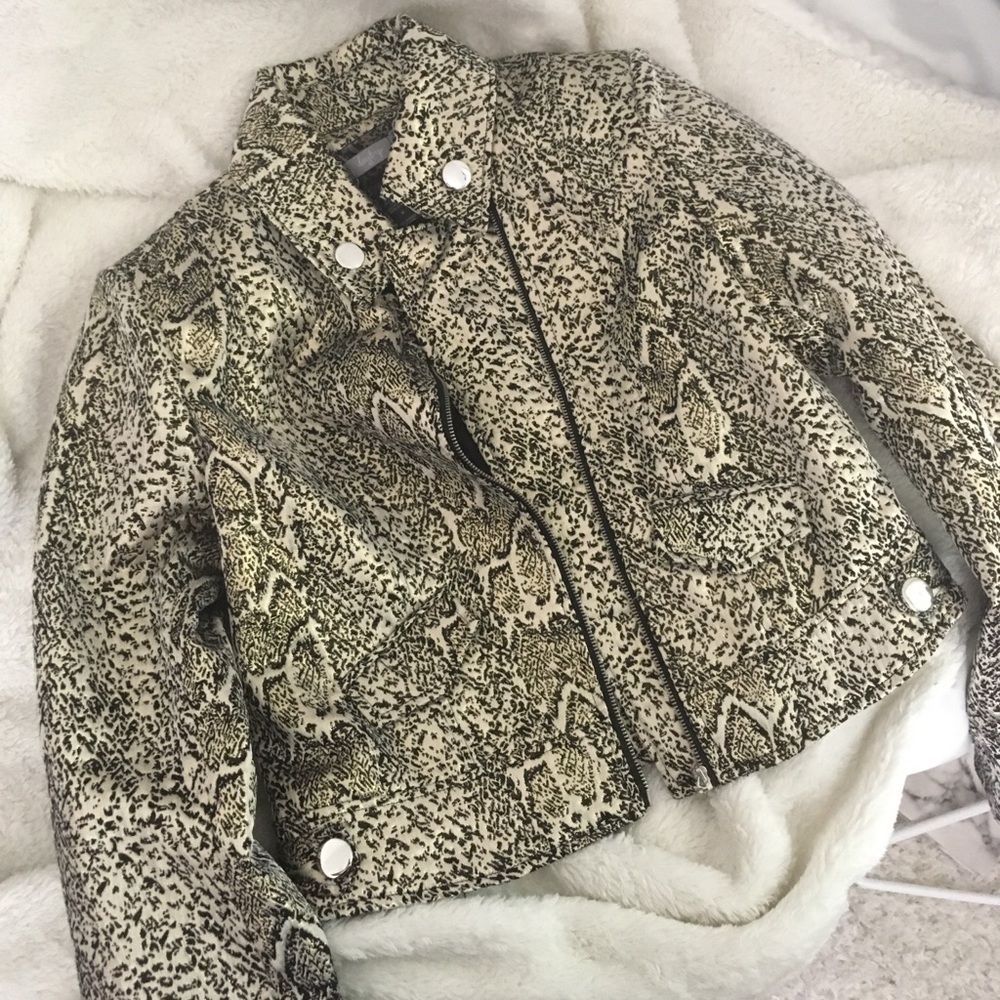 Buckle Daytrip Gold Moto Jacket
